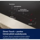 Electrolux ECC83410CK beépíthető indukciós főzőlap beépített páraelszívóval