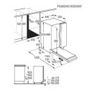 Electrolux EES42210L Beépíthető mosogatógép