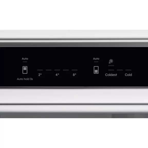 Electrolux ENA7CD18S Beépíthető alulfagyasztós hűtőszekrény