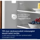 Electrolux ENA7CD18S Beépíthető alulfagyasztós hűtőszekrény