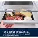 Electrolux ENA7CD19S Beépíthető alulfagyasztós hűtőszekrény