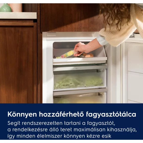 Electrolux ENA7CE18S3 Beépíthető alulfagyasztós hűtőszekrény