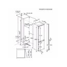 Electrolux ENT6MD19S3 Beépíthető Alulfagyasztós hűtőszekrény