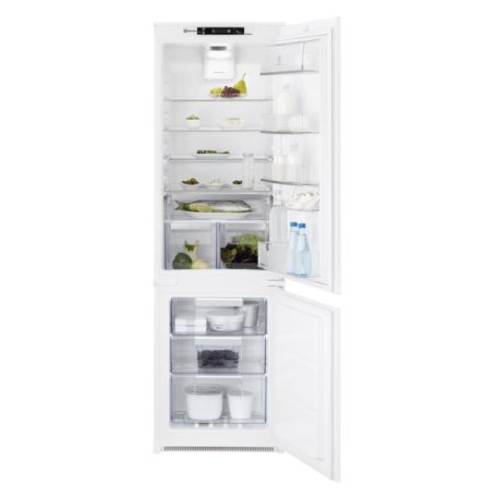 Electrolux ENT8TE18S beépíthető kombinált hűtőszekrény