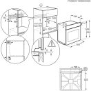 Electrolux EOD5F71Z Beépíthető sütő