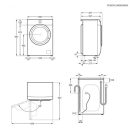Electrolux EW6SM406BXE elöltöltős mosógép