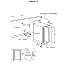 Electrolux EWS4020B5B Beépített borhűtő