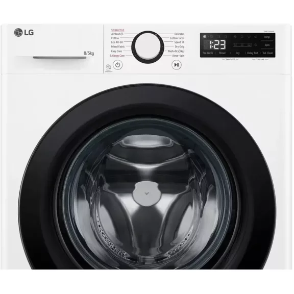 LG F2DR508SBW Gőz mosó-szárítógép