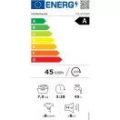LG F4A10S7NWK Keskeny elöltöltős mosógép