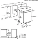 AEG FEE84706PM Beépíthető mosogatógép