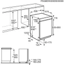 AEG FES5368XZM Beépíthető mosogatógép