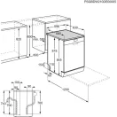 AEG FFB53927ZW mosogatógép