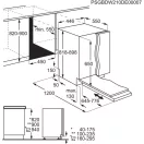 AEG FSE73527P Beépíthető mosogatógép