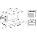 Whirlpool GMWL 628/IXL EE Beépíthető gázfőzőlap