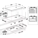 Whirlpool GOWL 728/NB Beépíthető gázfőzőlap