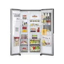 LG GSXV80PZLE Side by Side Hűtőszekrény, Hamvas ezüst