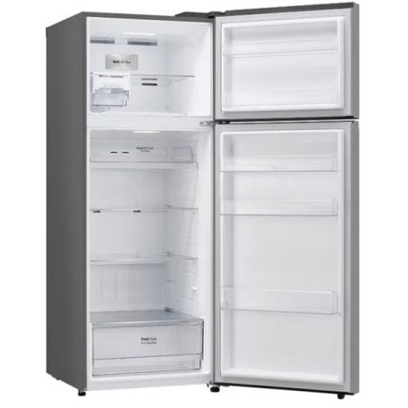 LG GTBV44PYBKD No Frost felülfagyasztós hűtőszekrény, inox