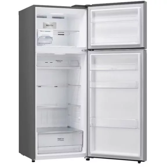 LG GTBV44PYBKD No Frost felülfagyasztós hűtőszekrény, inox