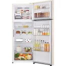 LG GTBV44PYBKD No Frost felülfagyasztós hűtőszekrény, inox