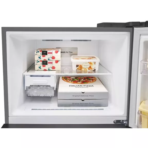 LG GTBV44PYBKD No Frost felülfagyasztós hűtőszekrény, inox