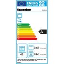 Hausmeister HM 5018 Hőlégkeveréses Kombinált tűzhely