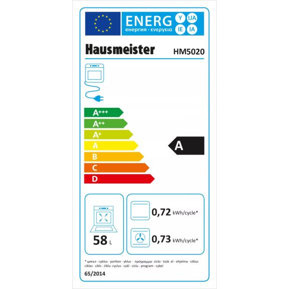 Hausmeister HM 5020 ML Kombinált tűzhely