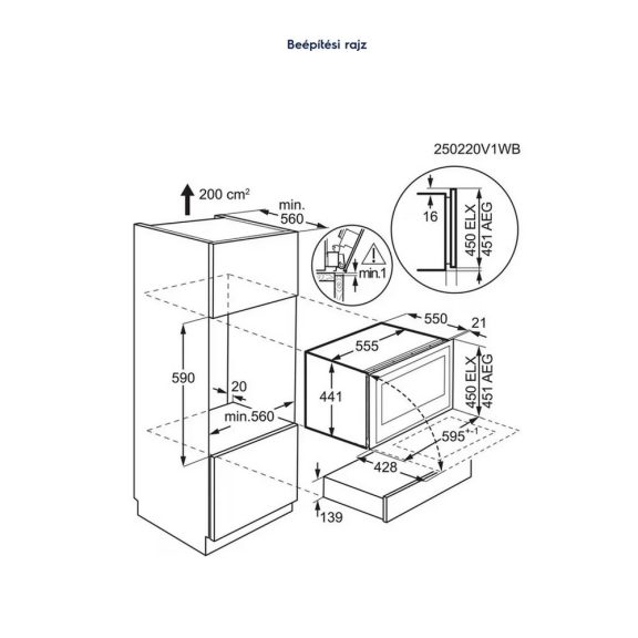 Electrolux KBW6X Beépíthető borhűtő