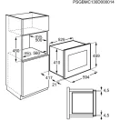 Electrolux KMFD264TEX Beépíthető mikrohullámú sütő