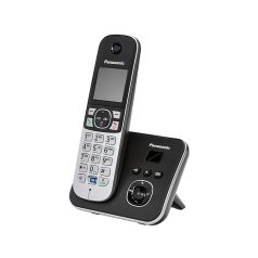   Panasonic KX-TG6821PDB vezeték nélküli DECT telefon, fekete