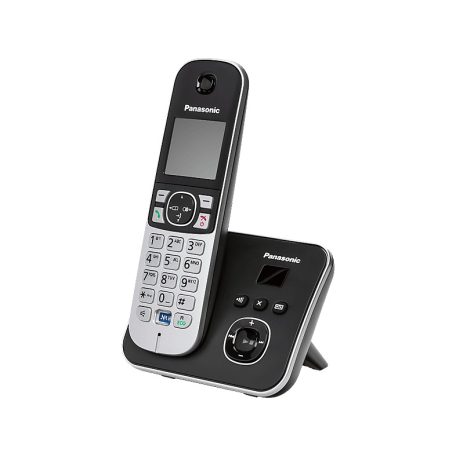 Panasonic KX-TG6821PDB vezeték nélküli DECT telefon, fekete