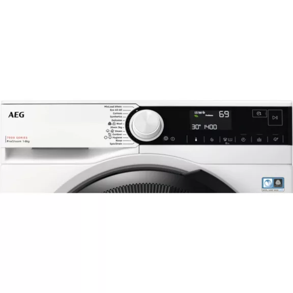 AEG LFR73844BE Elöltöltős gőzfunkciós mosógép