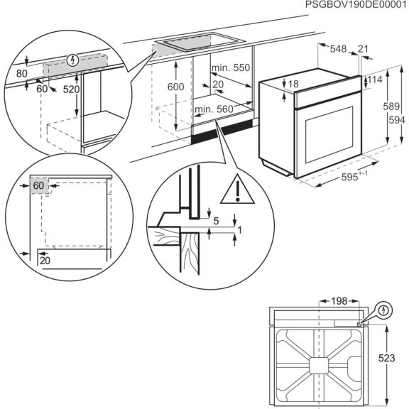 Electrolux LOC9P3XZ Beépíthető gőzsütő