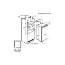 Electrolux LRB3AE88S Beépíthető hűtőszekrény