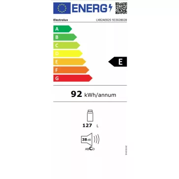 Electrolux LXB2AE82S Beépíthető hűtőszekrény