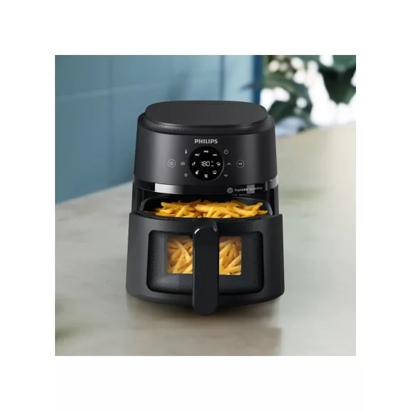 Philips NA210/00 2000 Series Airfryer, forrólevegős sütő fekete