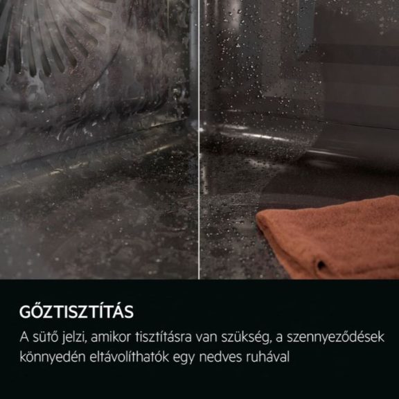 AEG NBP9S831AT ProAssist/SteamPro gőzsütő