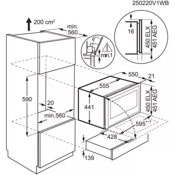 AEG NKW8P21KAT Beépíthető borhűtő