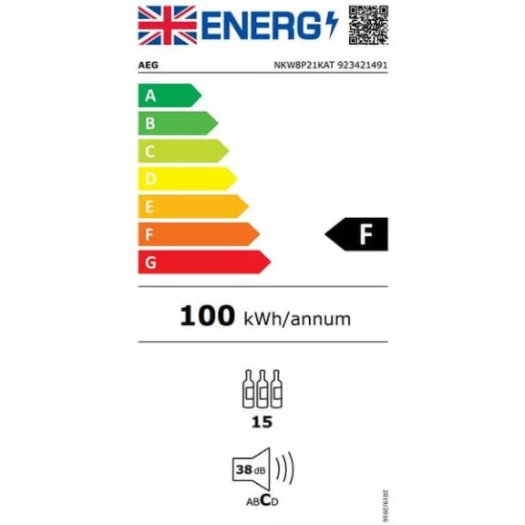 AEG NKW8P21KAT Beépíthető borhűtő