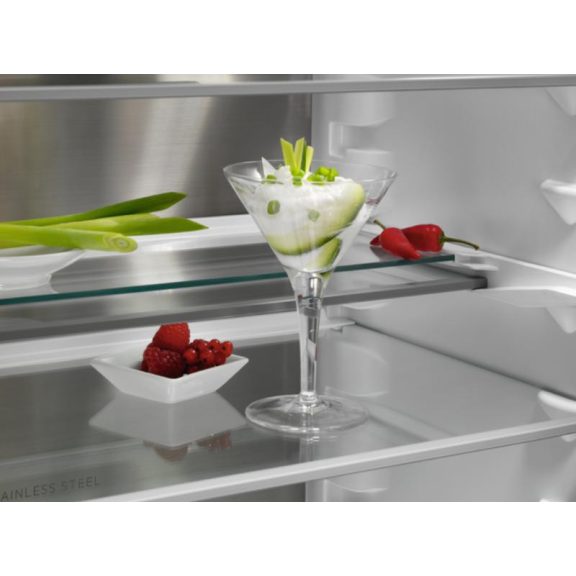 AEG NSC8M191DS NoFrost beépíthető kombinált hűtőszekrény