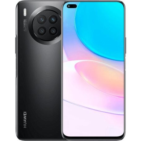 Huawei Nova 8i Mobiltelefon, Kártyafüggetlen, 6/128GB, Dual SIM, Éjfekete