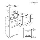 AEG OS5GM251EB Beépíthető mikrohullámú sütő