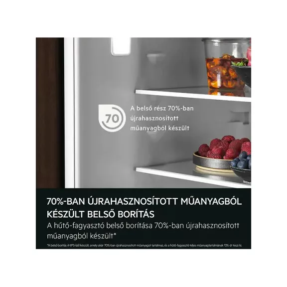 AEG OSC6L181ES Beépíthető alulfagyasztós hűtőszekrény