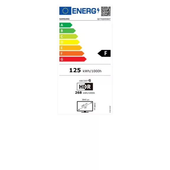 Samsung QE75QN90BATXXH 4K UHD Smart Neo QLED Televízió