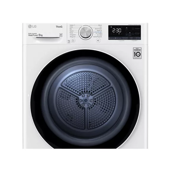 LG RH80V3AV6N Eco Hybrid™ DUAL Inverter Hőszivattyús szárítógép