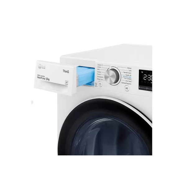LG RH80V3AV6N Eco Hybrid™ DUAL Inverter Hőszivattyús szárítógép