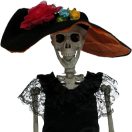 Retlux RHW 018 Mexikói csontváz női