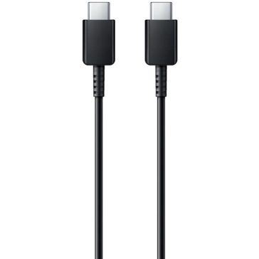   USB Type-C töltő- és adatkábel, USB Type-C, 100 cm, gyorstöltés, Samsung, fekete, gyári, 