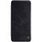 Huawei P50 / P50E, Oldalra nyíló tok, Nillkin Qin, fekete