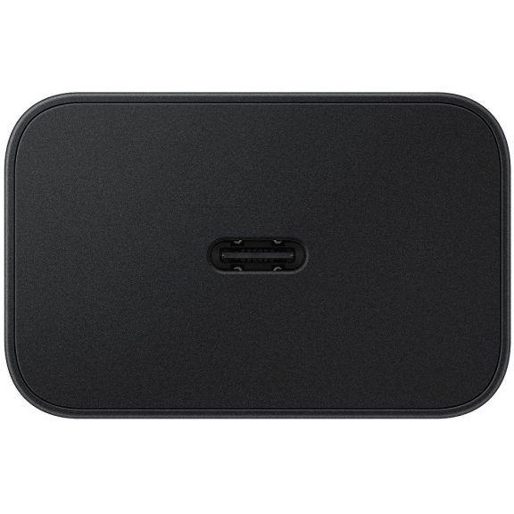 Hálózati töltő adapter, 45W, USB Type-C aljzat, USB Type-C - USB Type-C kábellel, PD, PDO / PPS, gyorstöltés, Samsung, fekete, gyári