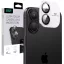 Apple iPhone 16 / 16 Plus, Kamera lencsevédő fólia, ütésálló fólia, Tempered Glass (edzett üveg), ESR Armorite, fekete